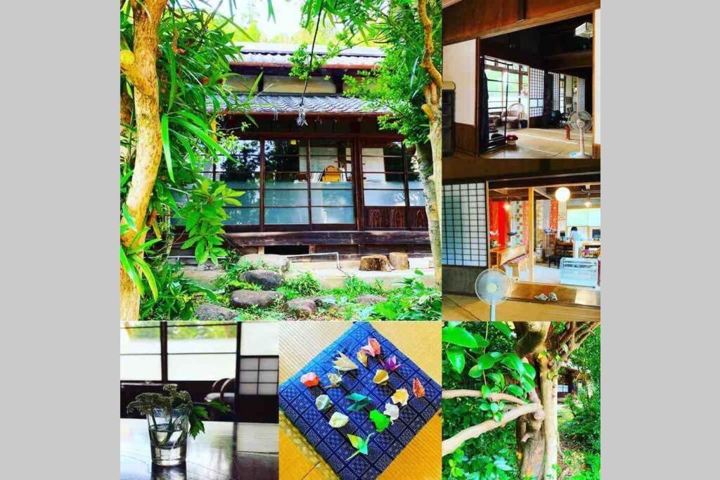 Kannami ゲストハウス+カフェわ　１日１組限定！ 築１００年の農家の古民家で宿泊体験、薪でお風呂沸かせます。焚き火もできます。 מראה חיצוני תמונה