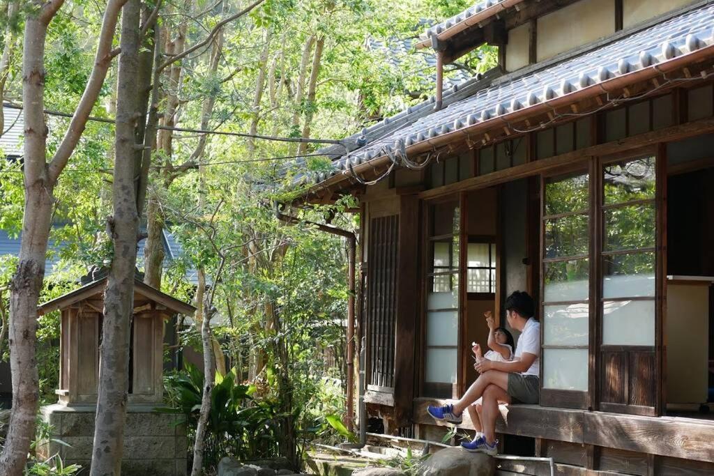 Kannami ゲストハウス+カフェわ　１日１組限定！ 築１００年の農家の古民家で宿泊体験、薪でお風呂沸かせます。焚き火もできます。 מראה חיצוני תמונה